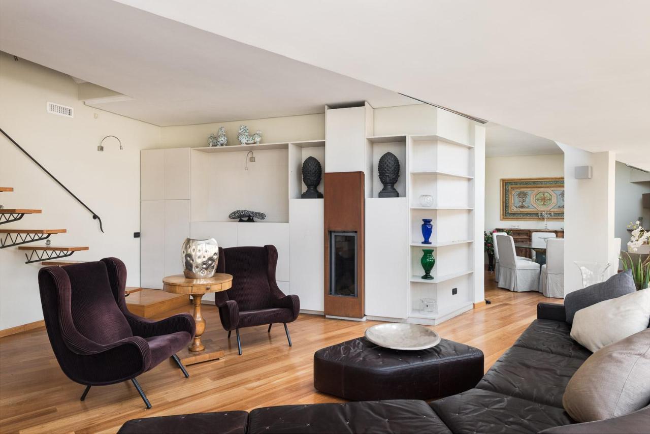 Апартаменты Idyllia - Penthouse In Navona Area Рим Экстерьер фото