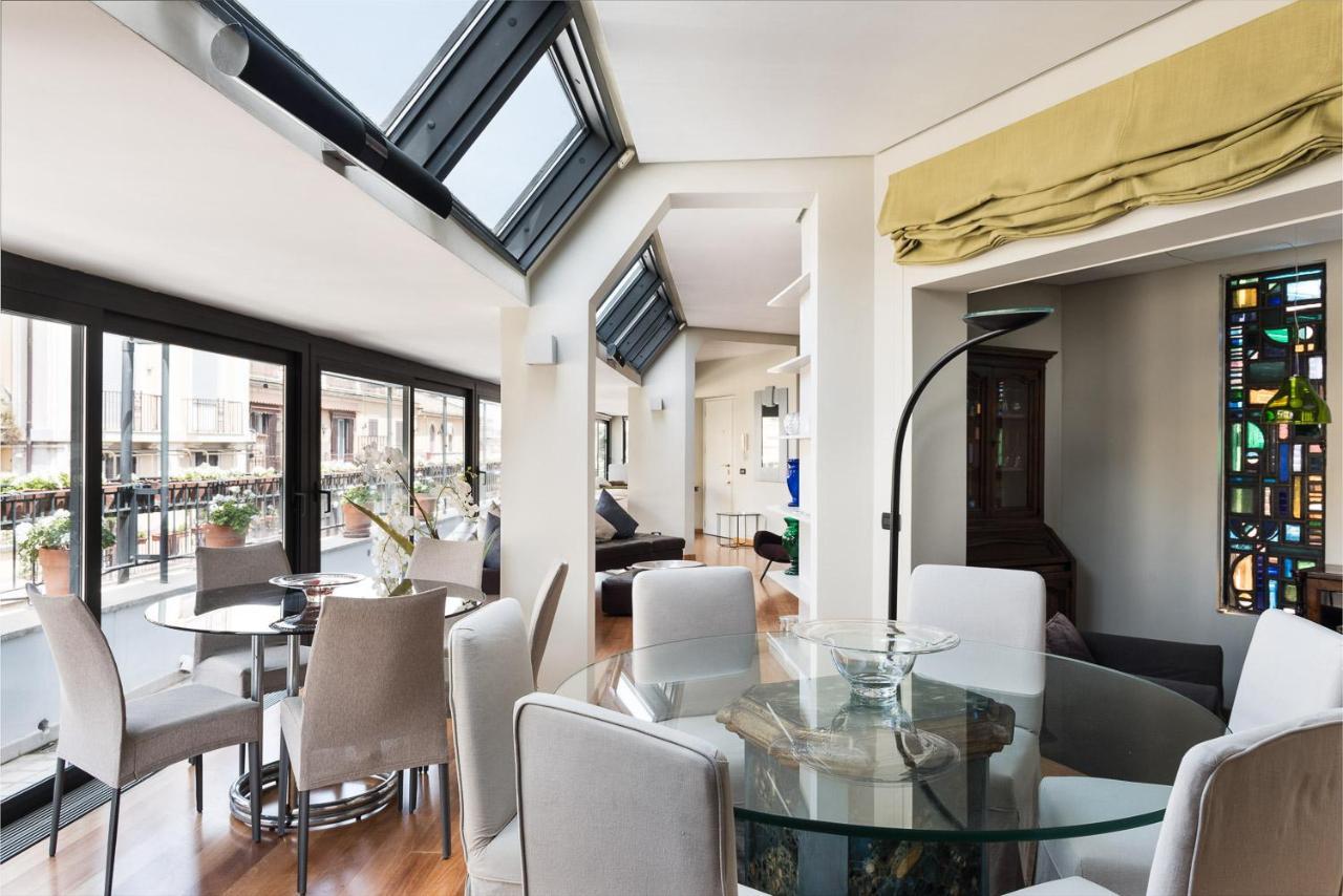 Апартаменты Idyllia - Penthouse In Navona Area Рим Экстерьер фото